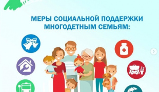 Информация для граждан, имеющих трех и более несовершеннолетних детей.
